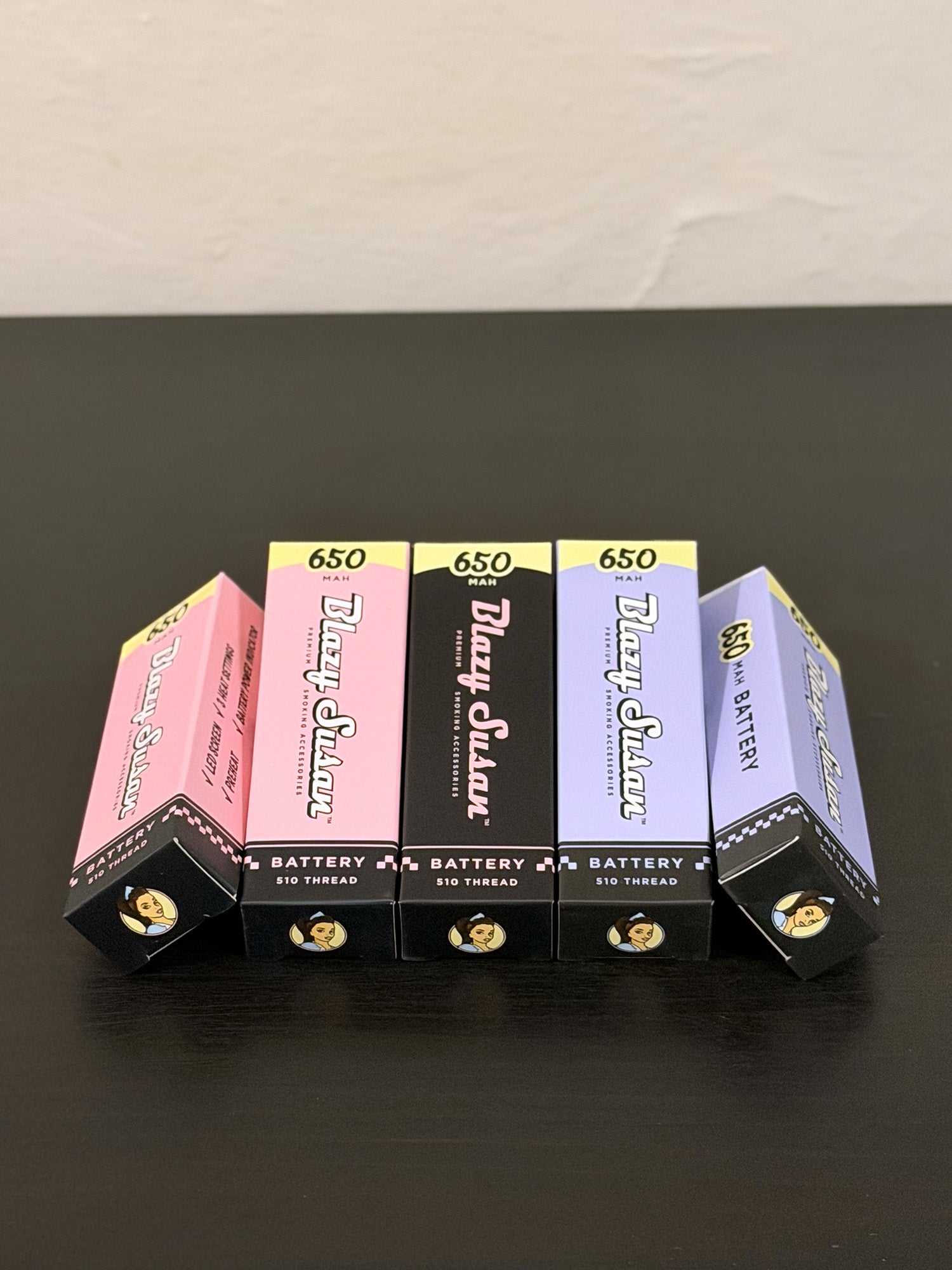 Batería Blazy Susan 650 mAh 510 Rosca Universal