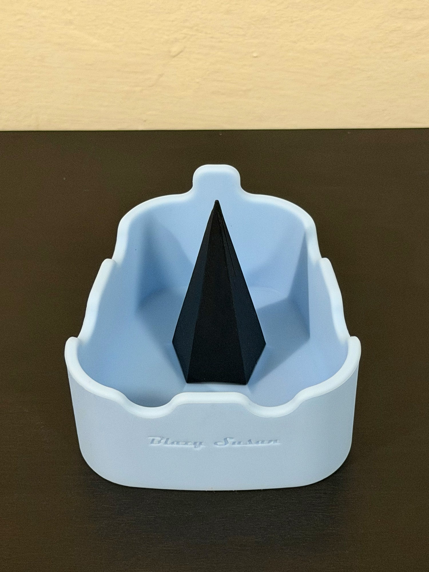 Blazy Susan Cenicero Deluxe Silicón Azul Claro
