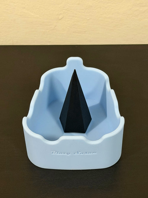 Blazy Susan Cenicero Deluxe Silicón Azul Claro
