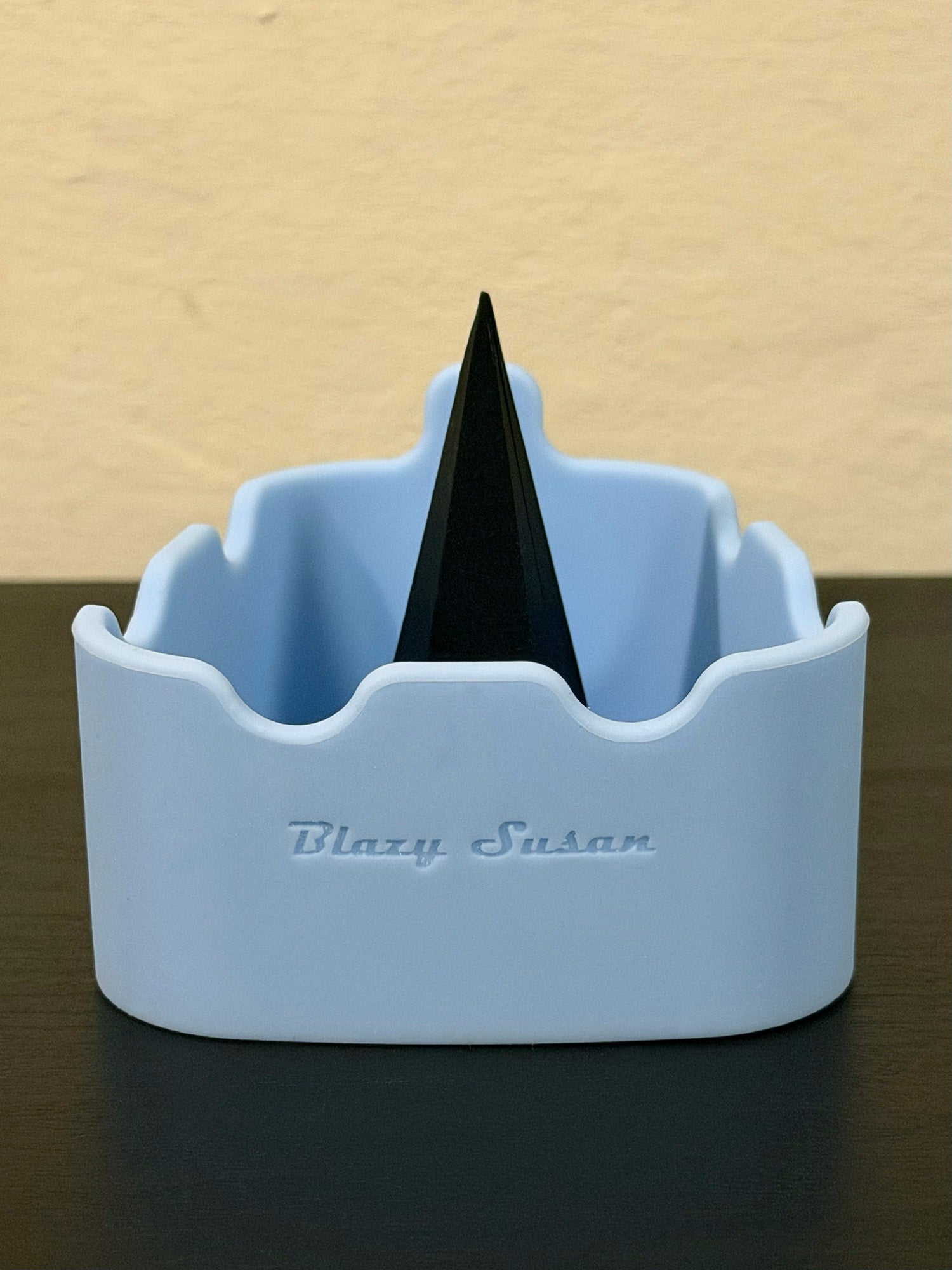 Blazy Susan Cenicero Deluxe Silicón Azul Claro