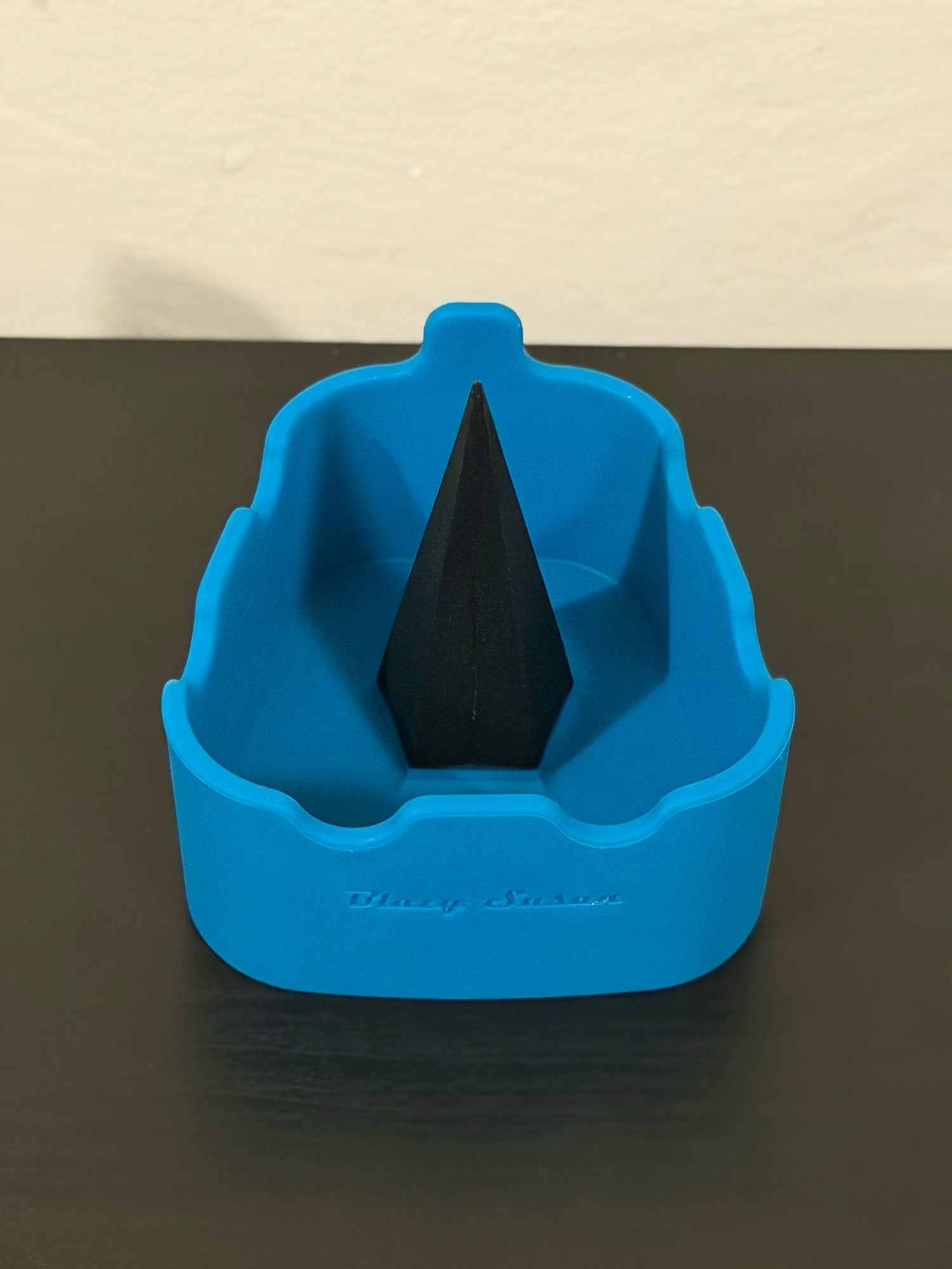 Blazy Susan Cenicero Deluxe Silicón Azul