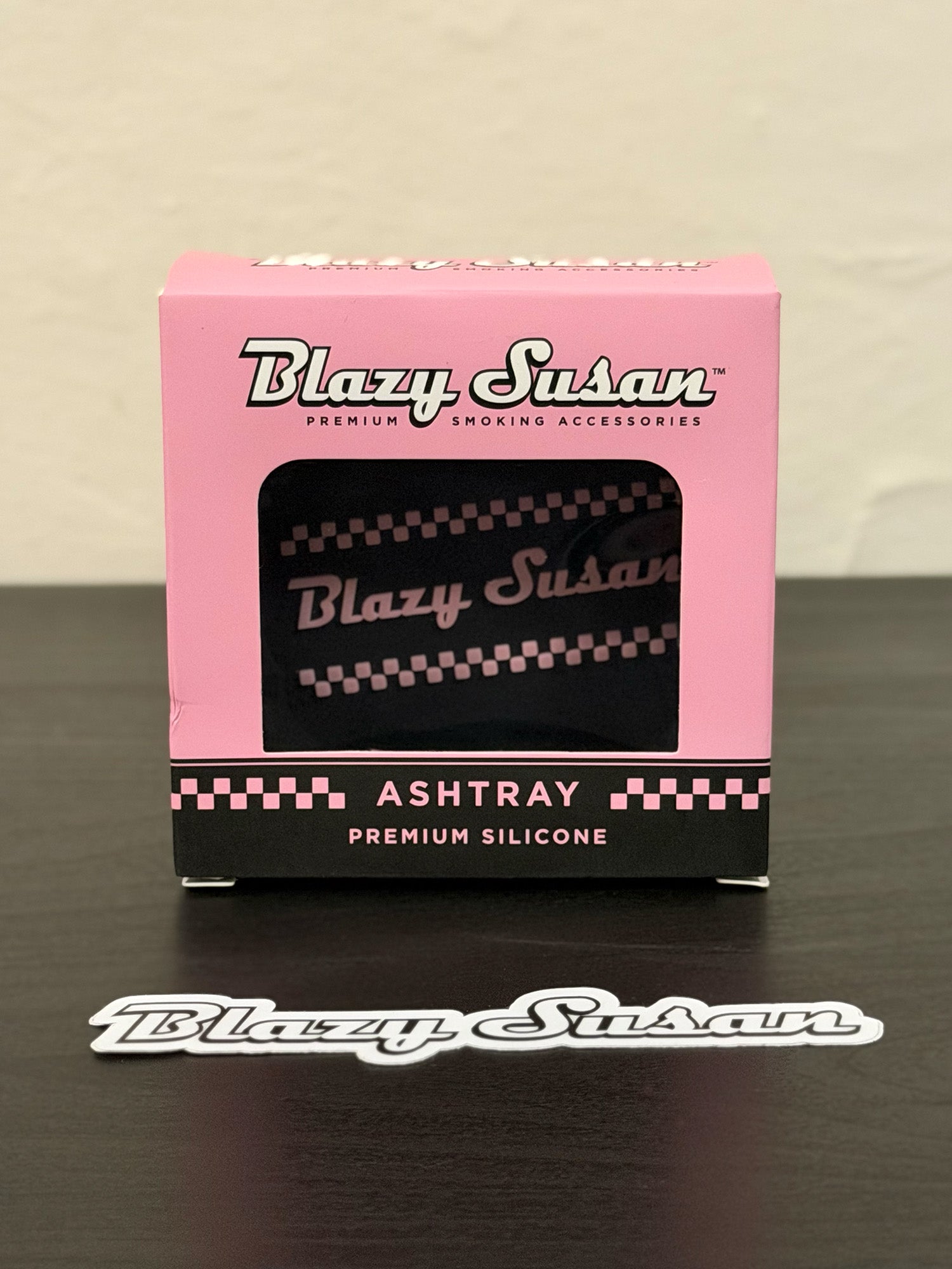 Blazy Susan Cenicero Premium de Silicón Negro