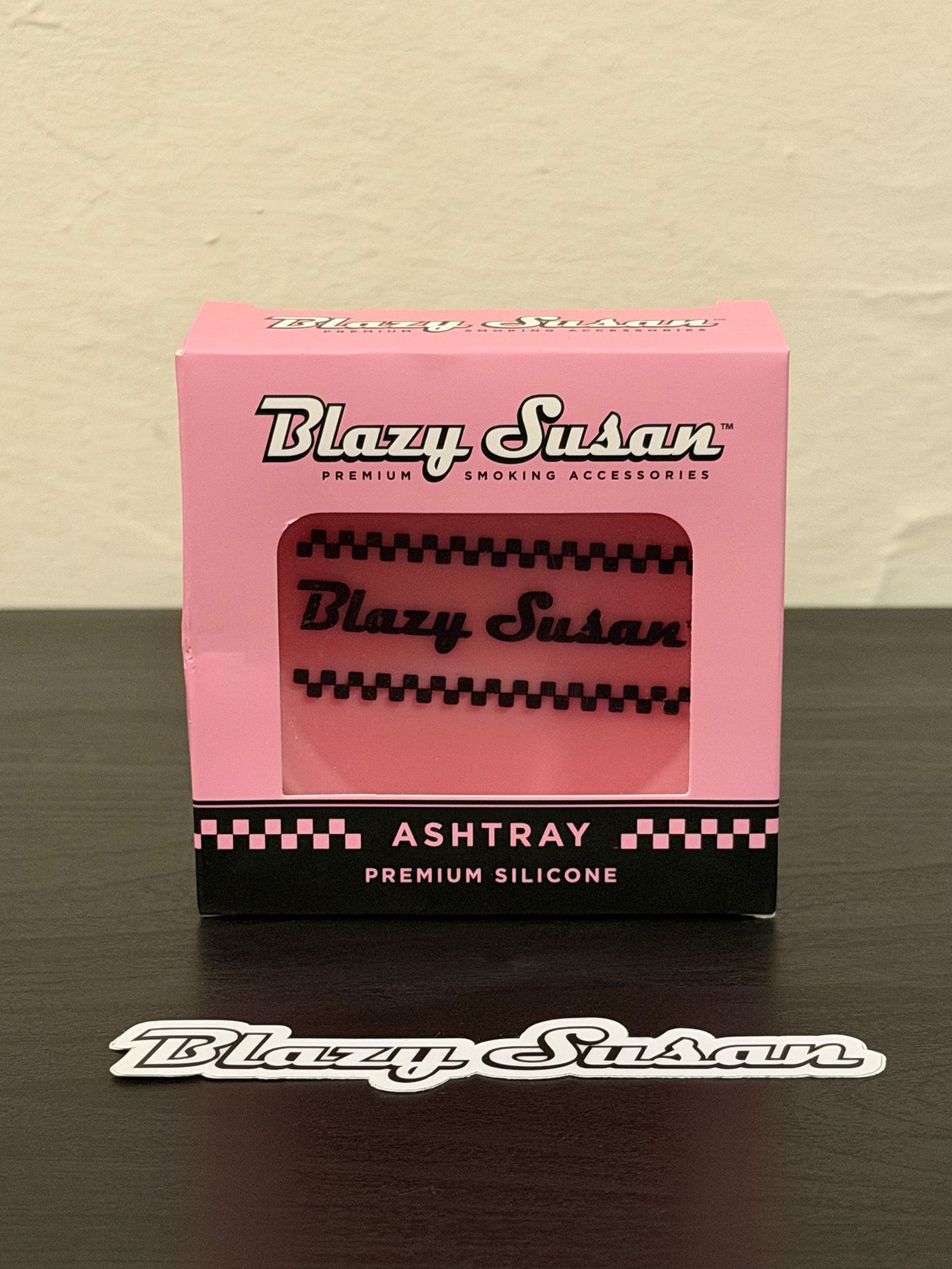 Blazy Susan Cenicero Premium de Silicón Rosa
