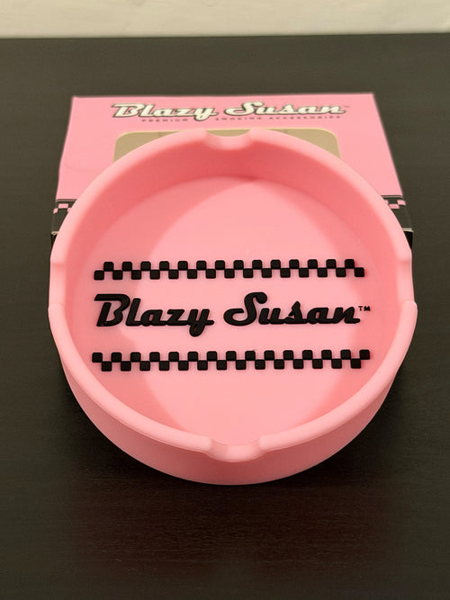 Blazy Susan Cenicero Premium de Silicón Rosa