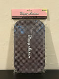 Blazy Susan Charola con Tapa Mediana Negro Carbono | 27 x 16 cm