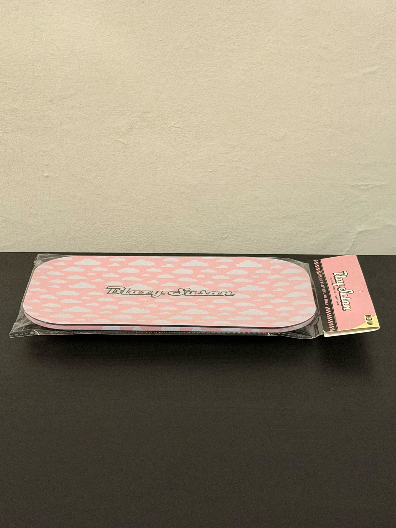 Blazy Susan Charola con Tapa Mediana Nubes | 27 x 16 cm