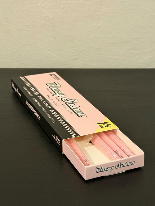 Blazy Susan Conos Pre Rolados 1 1/4 Rosa | Pack de 20