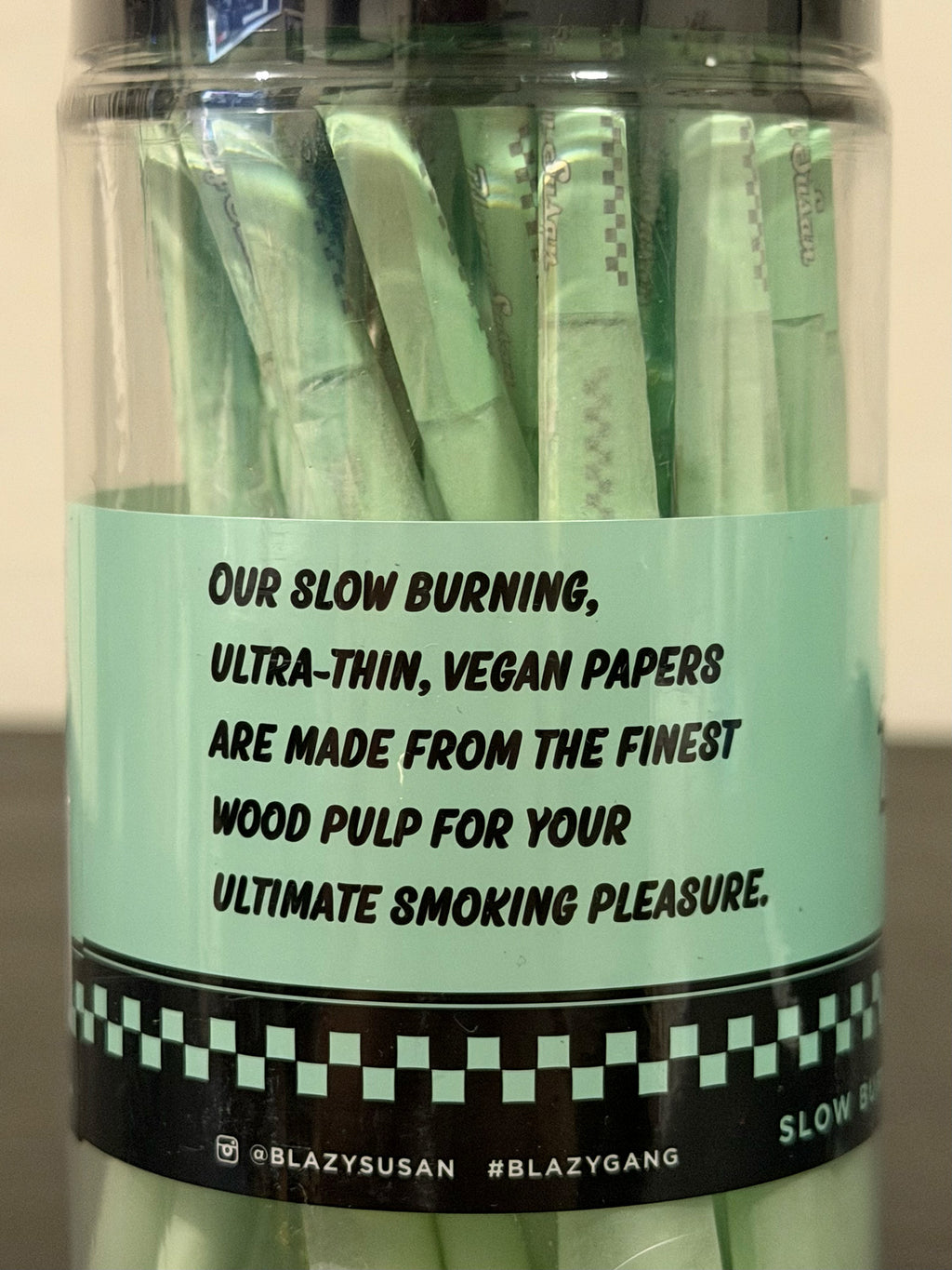 Blazy Susan Conos Pre Rolados 1 1/4 Verde | Pack de 50