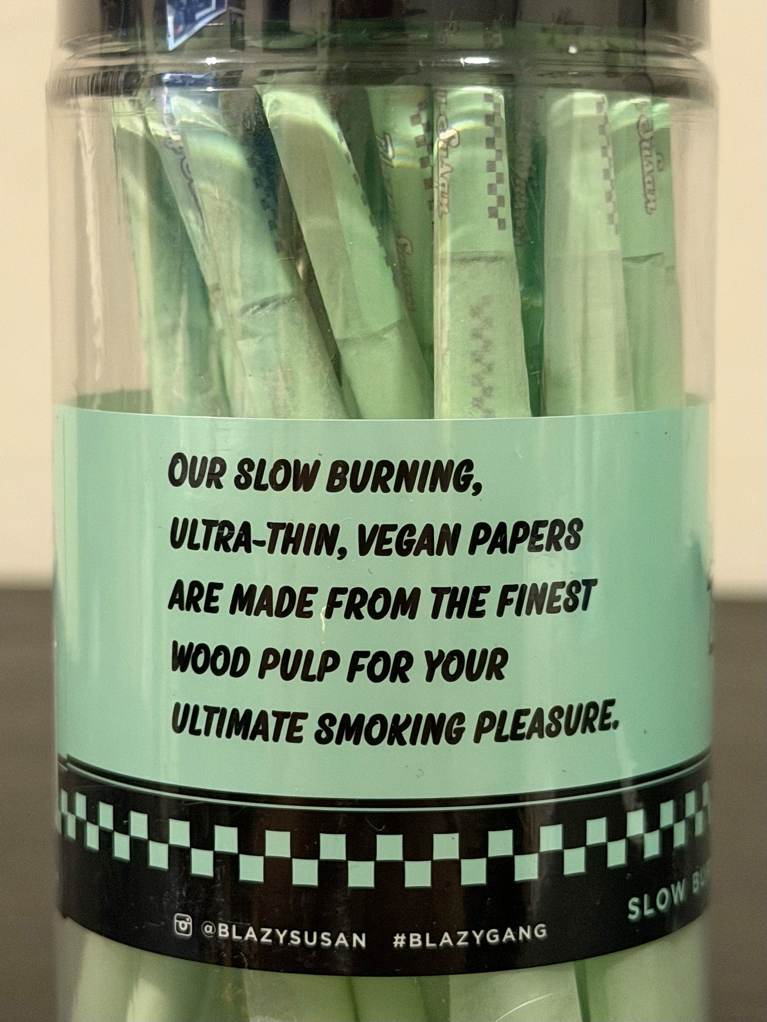 Blazy Susan Conos Pre Rolados 1 1/4 Verde | Pack de 50
