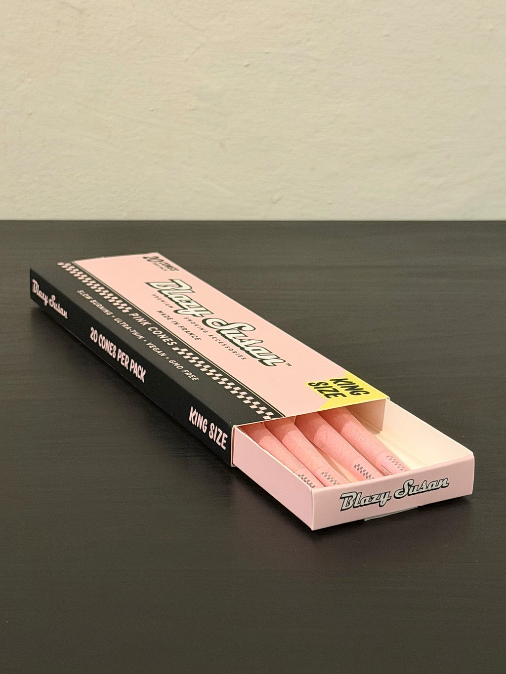 Blazy Susan Conos Pre Rolados King Size Rosa | Pack de 20