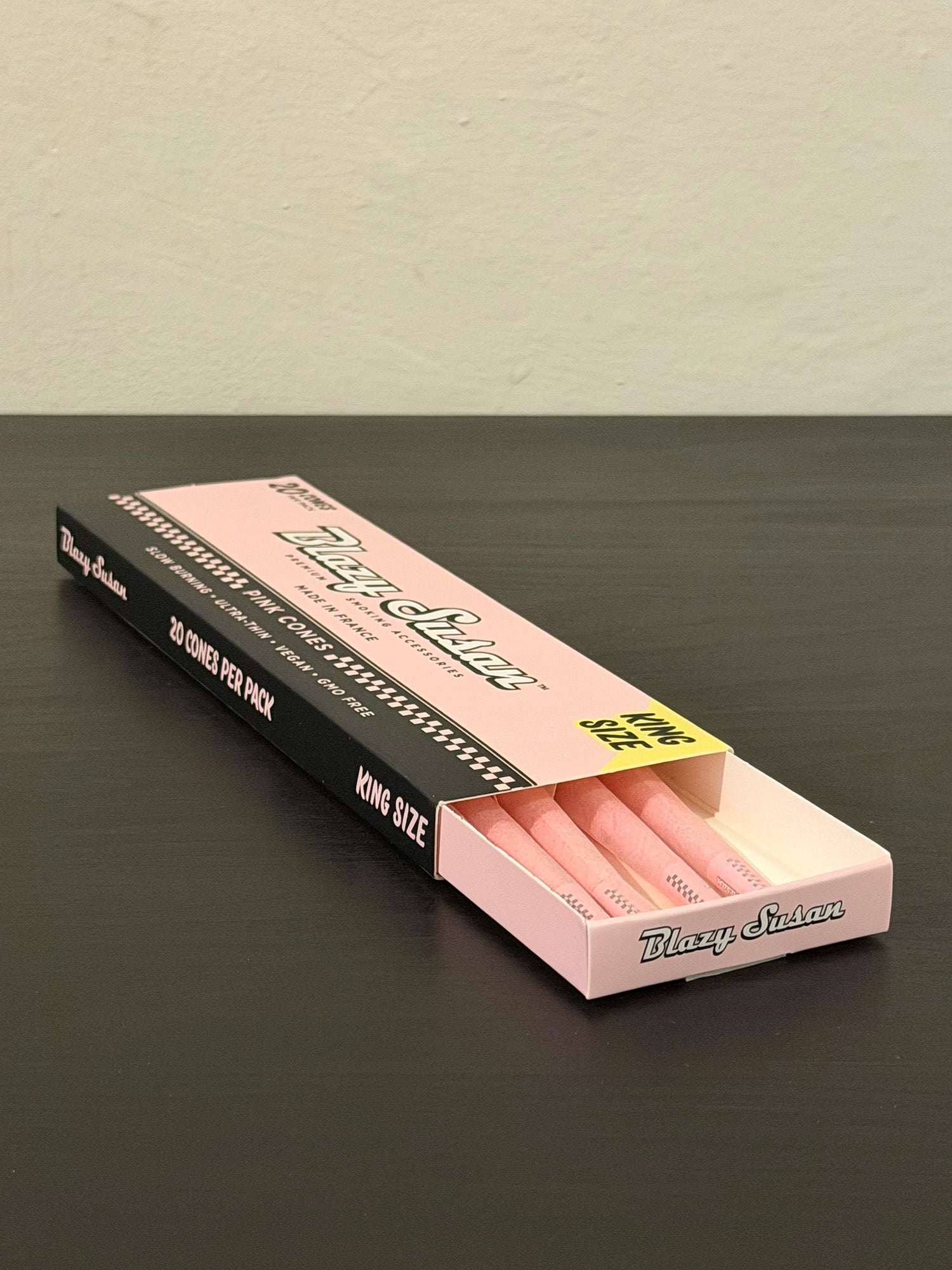 Blazy Susan Conos Pre Rolados King Size Rosa | Pack de 20