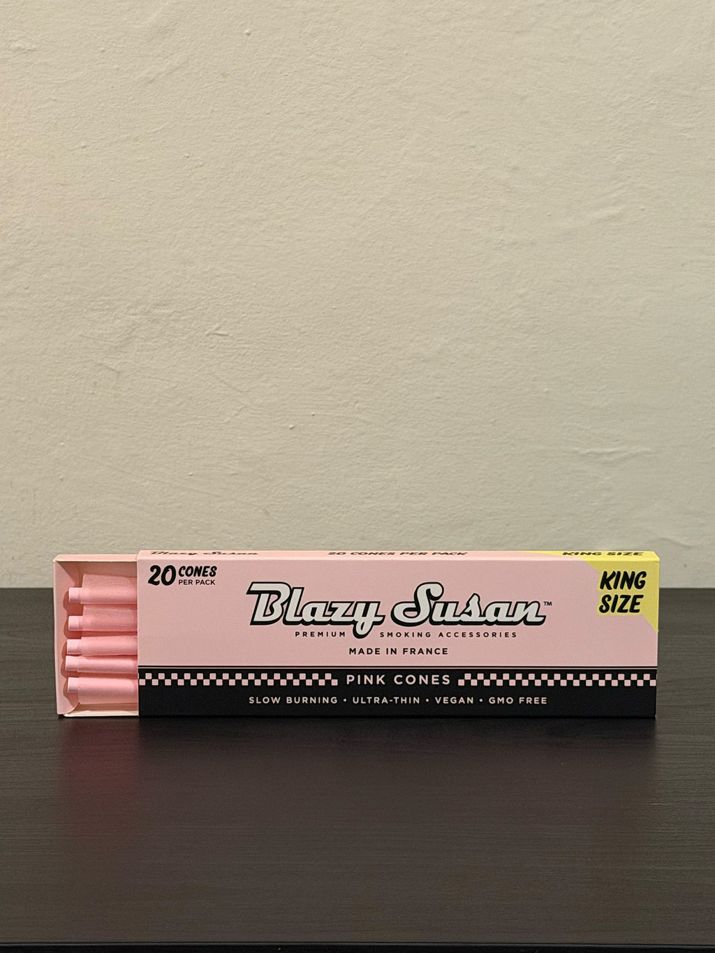 Blazy Susan Conos Pre Rolados King Size Rosa | Pack de 20