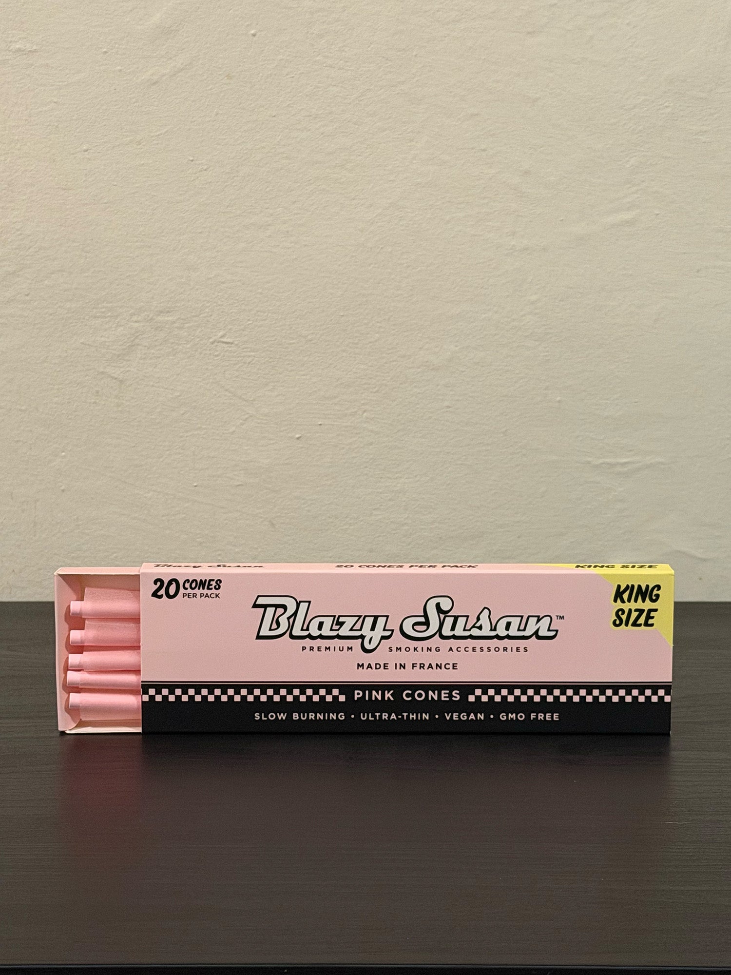 Blazy Susan Conos Pre Rolados King Size Rosa | Pack de 20