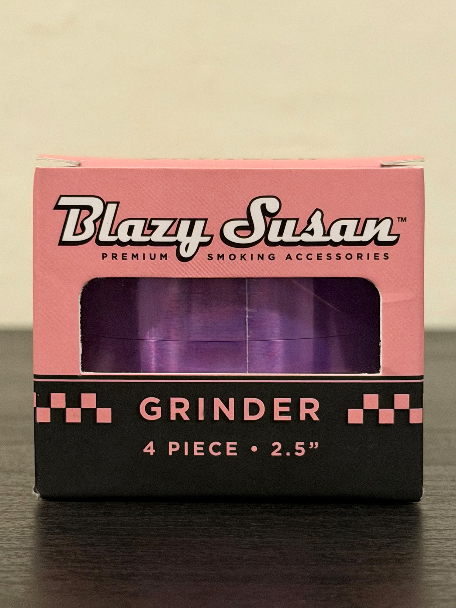 Blazy Susan Grinder Morado 4 Piezas | 63 mm