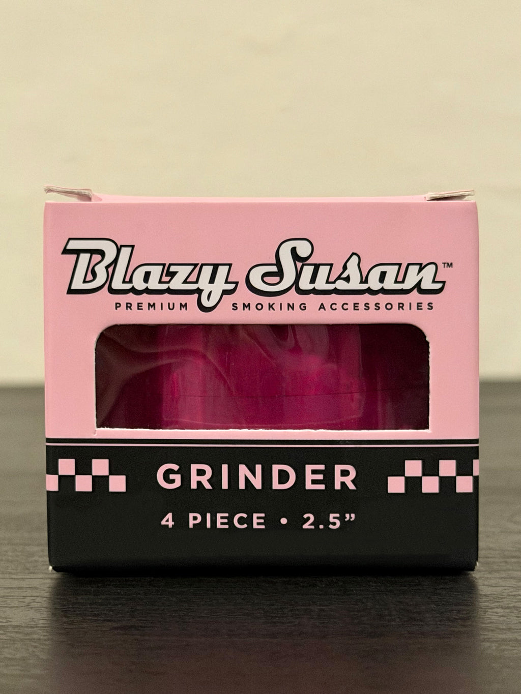Blazy Susan Grinder Rosa 4 piezas | 63 mm