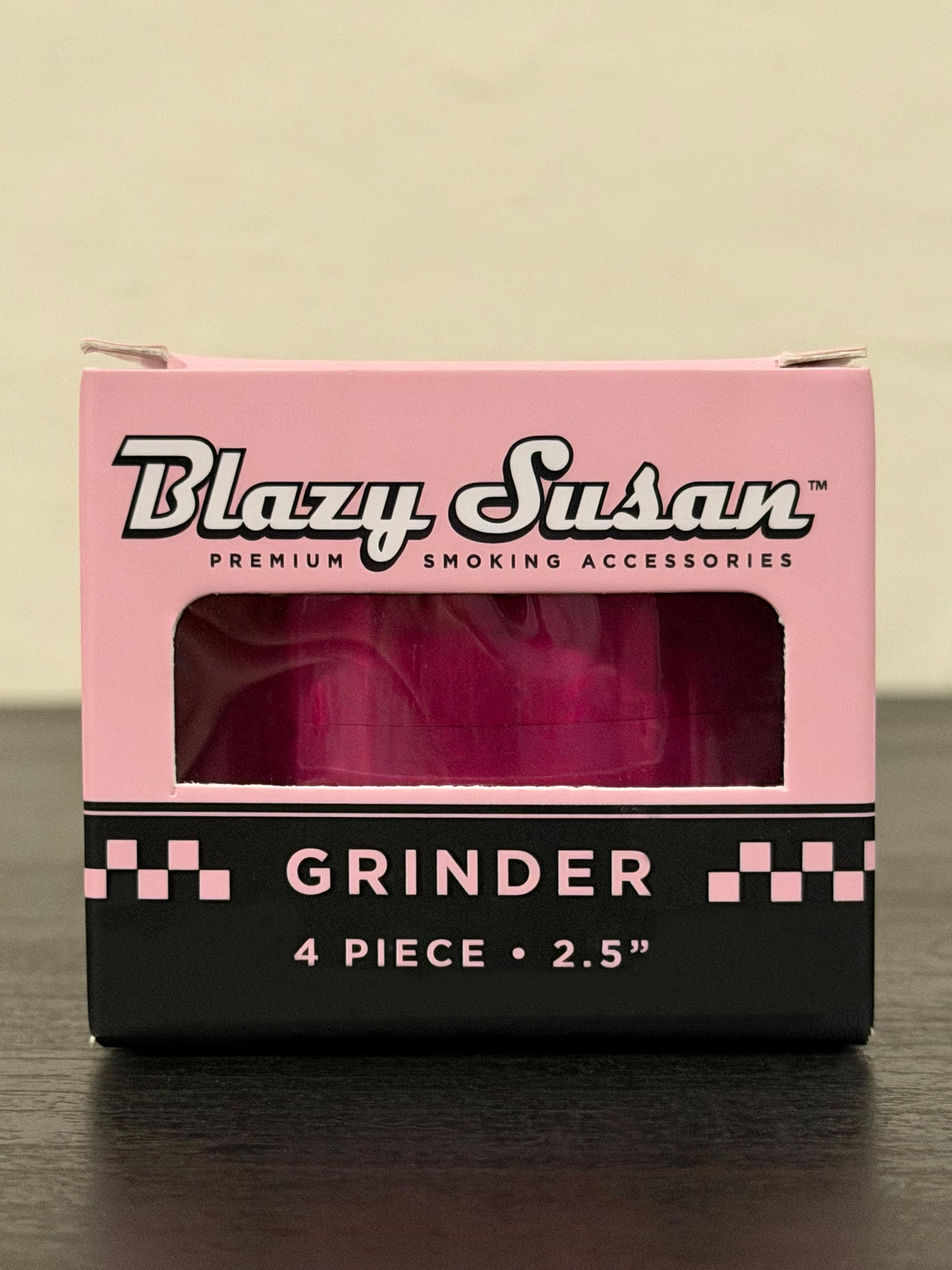 Blazy Susan Grinder Rosa 4 piezas | 63 mm