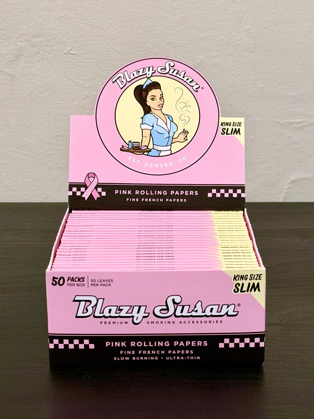 Blazy Susan King Size Slim Rosa