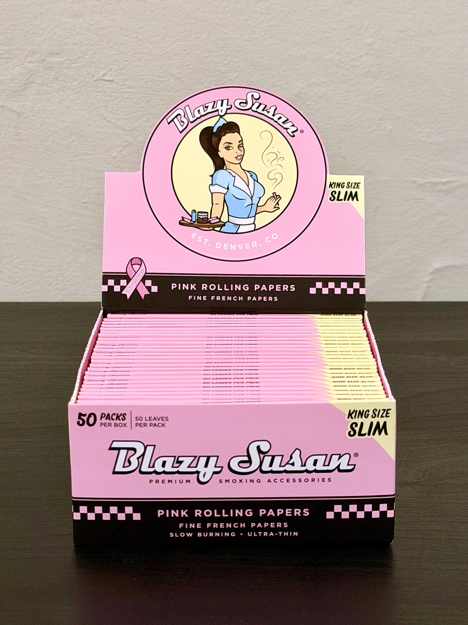 Blazy Susan King Size Slim Rosa