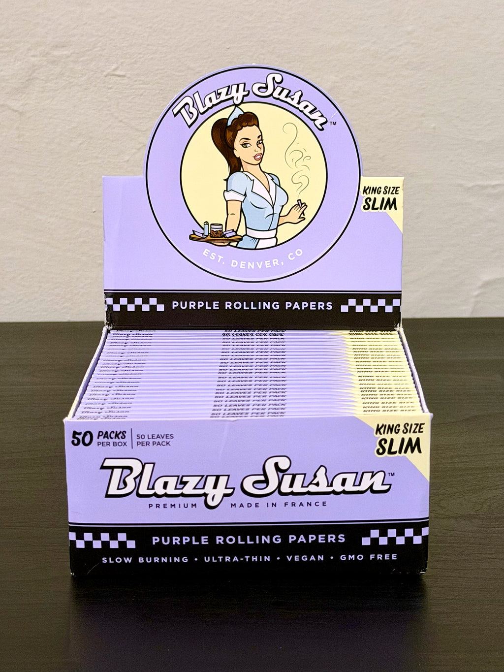 Blazy Susan King Size Slim Morado