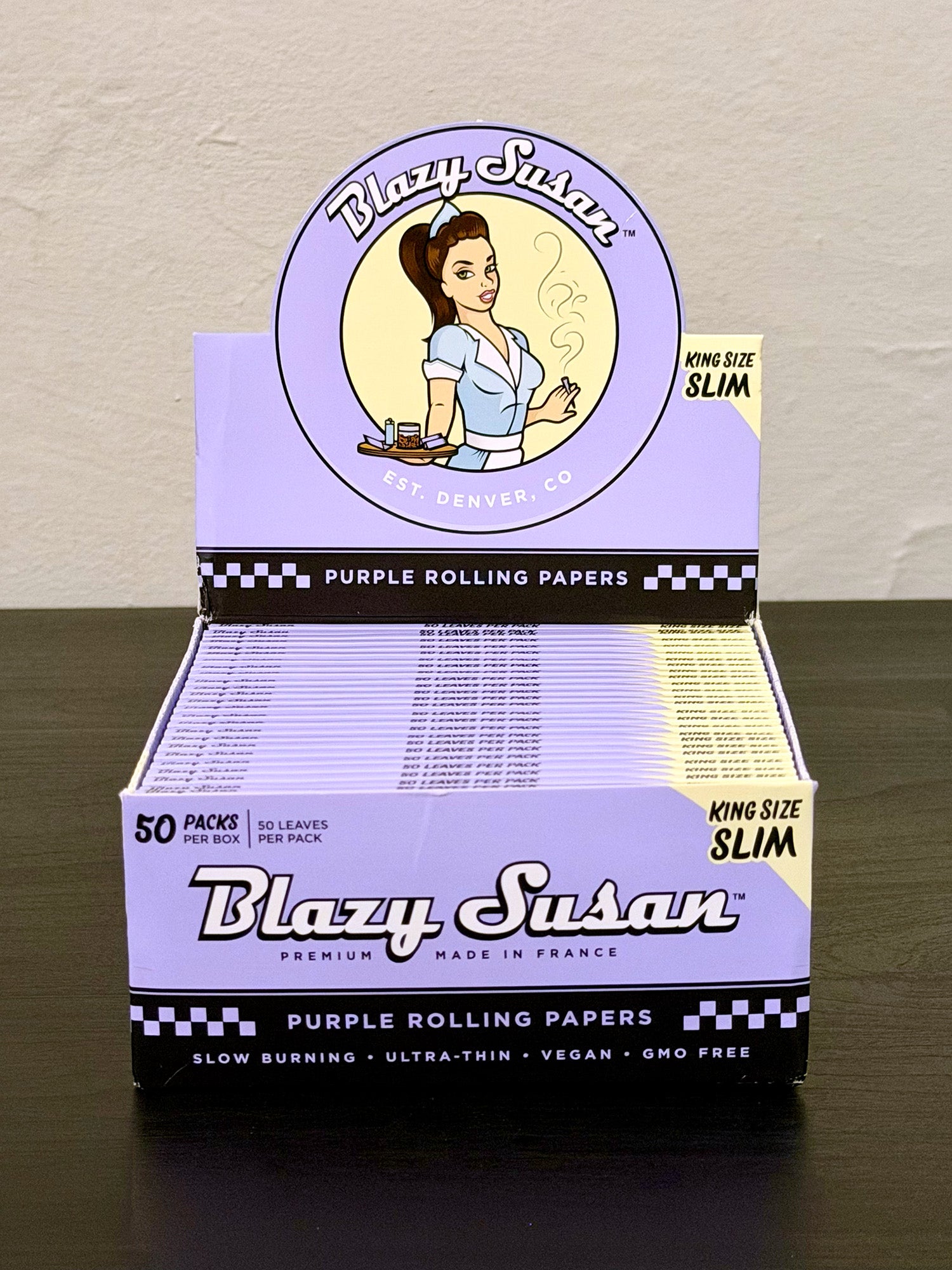 Blazy Susan King Size Slim Morado