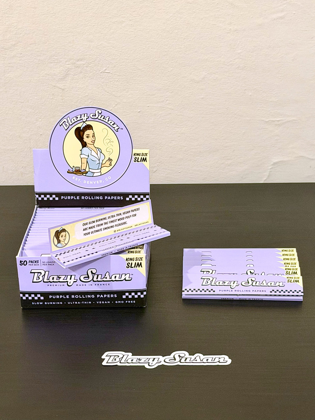 Blazy Susan King Size Slim Morado