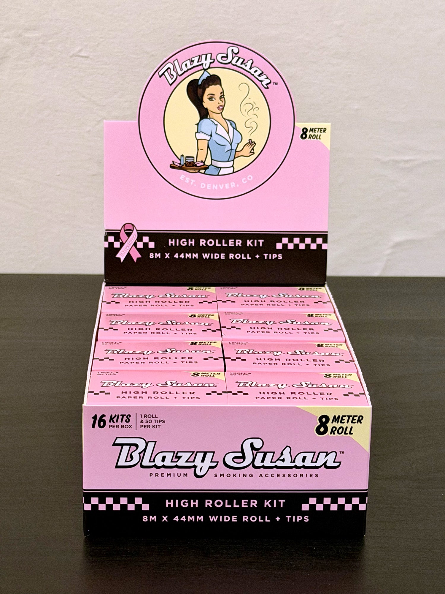 Blazy Susan Rollo 8m Rosa
