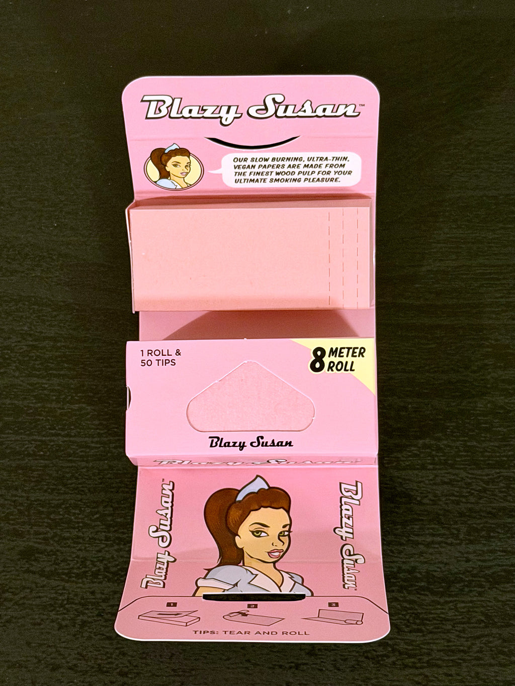 Blazy Susan Rollo 8m Rosa