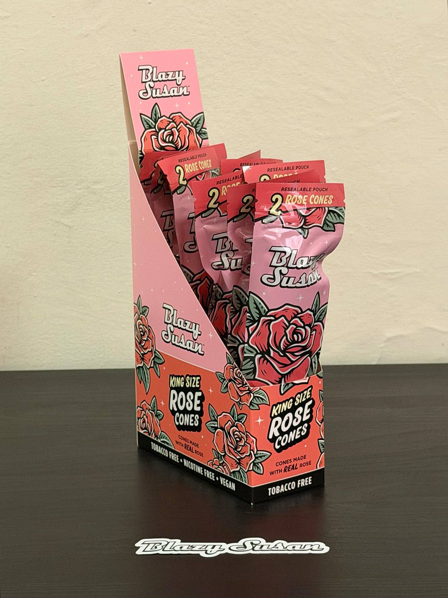 Blazy Susan Rose Cones | Pack de 2