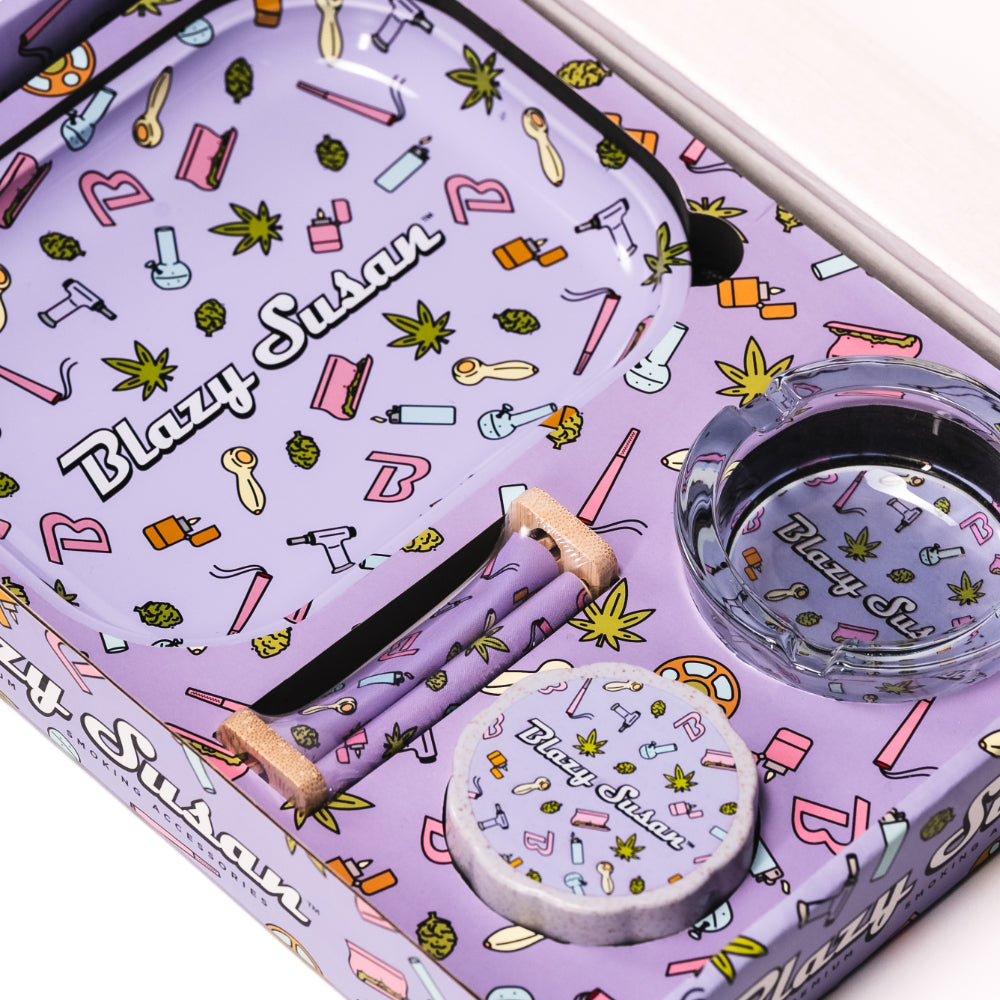 Blazy Susan Kit Completo Purple Icon| 4 piezas