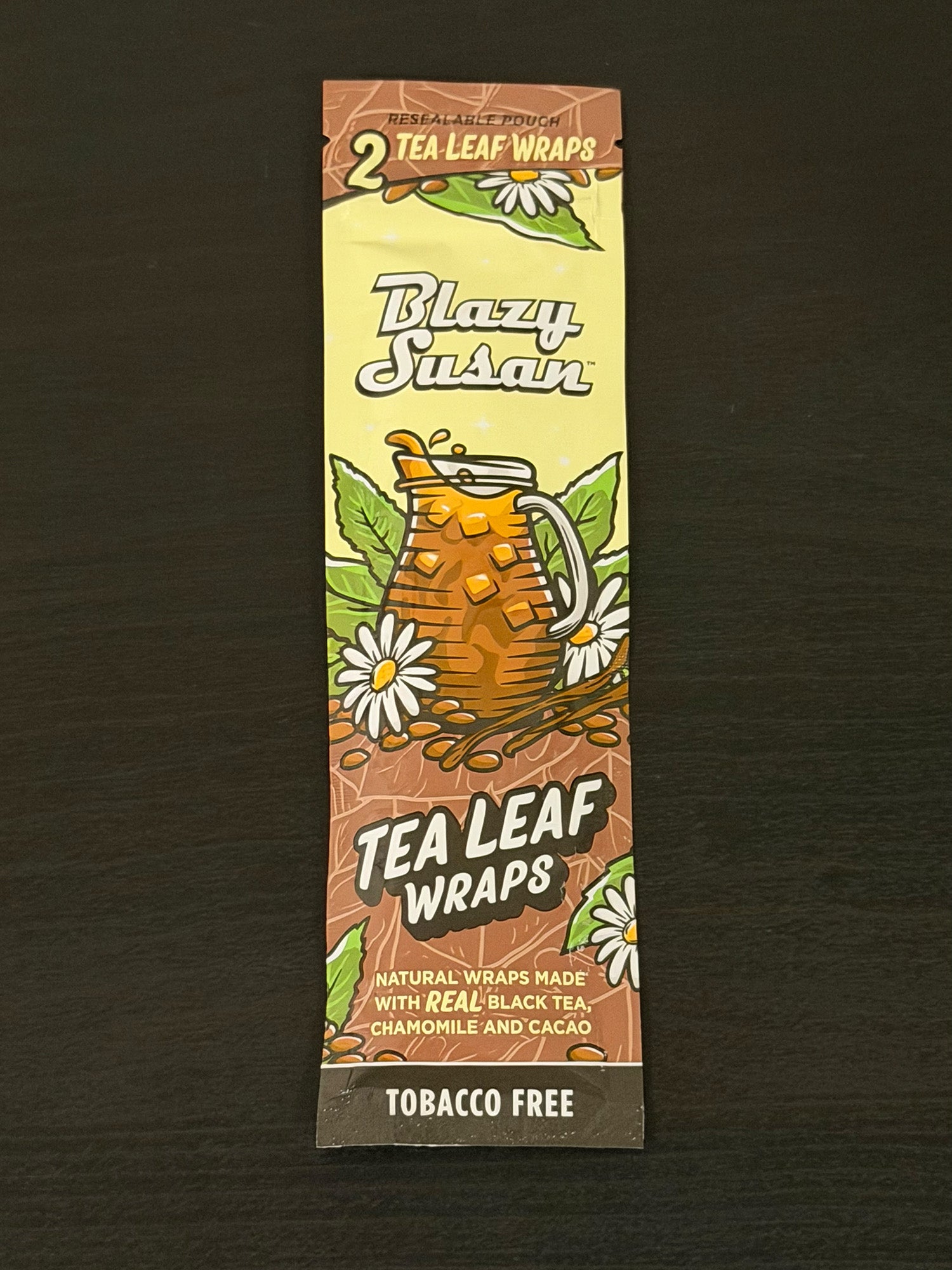 Blazy Susan Tea Leaf Wraps | Pack de 2