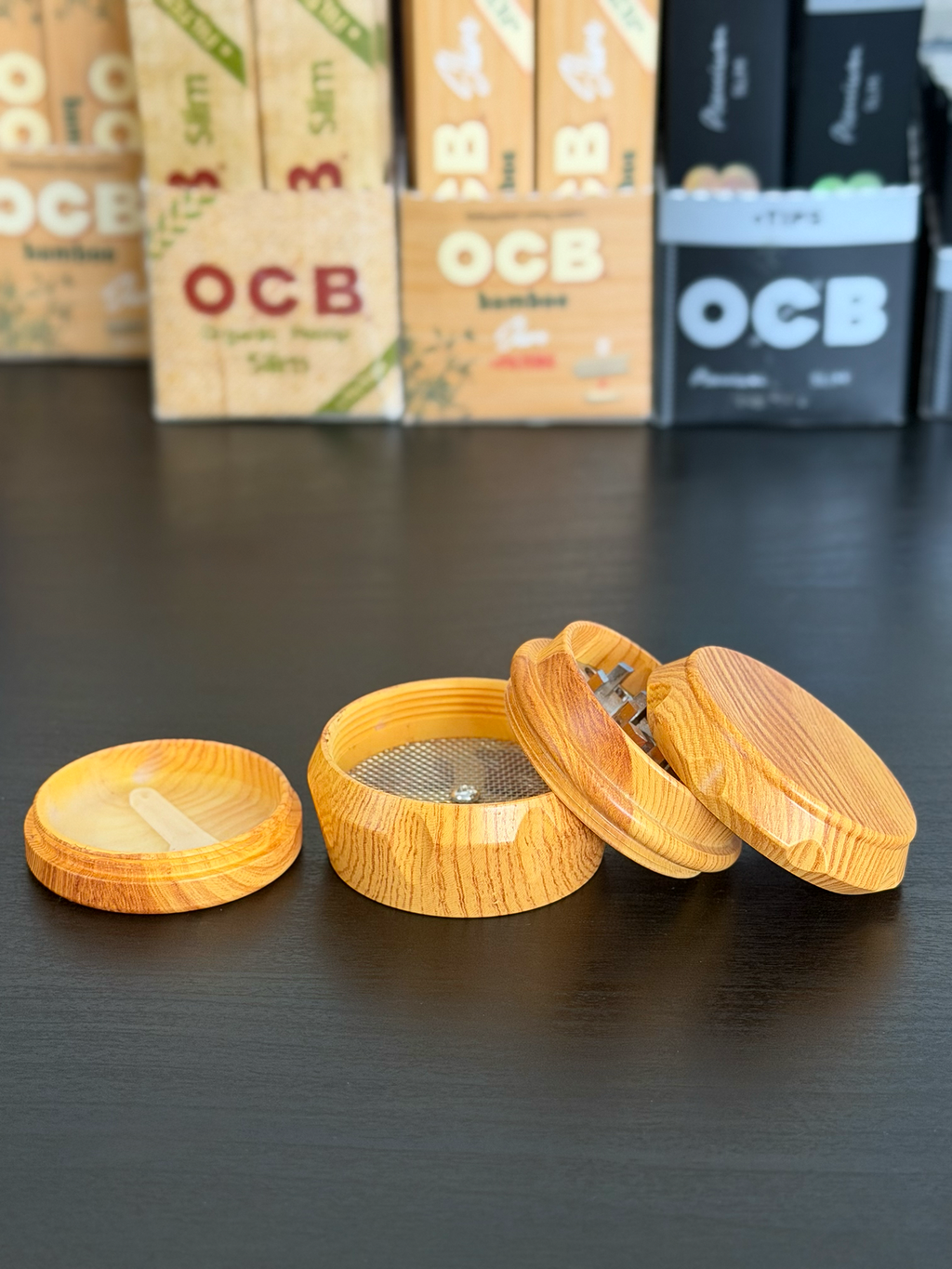 Grinder Barril Natural 4 Piezas | 45 mm