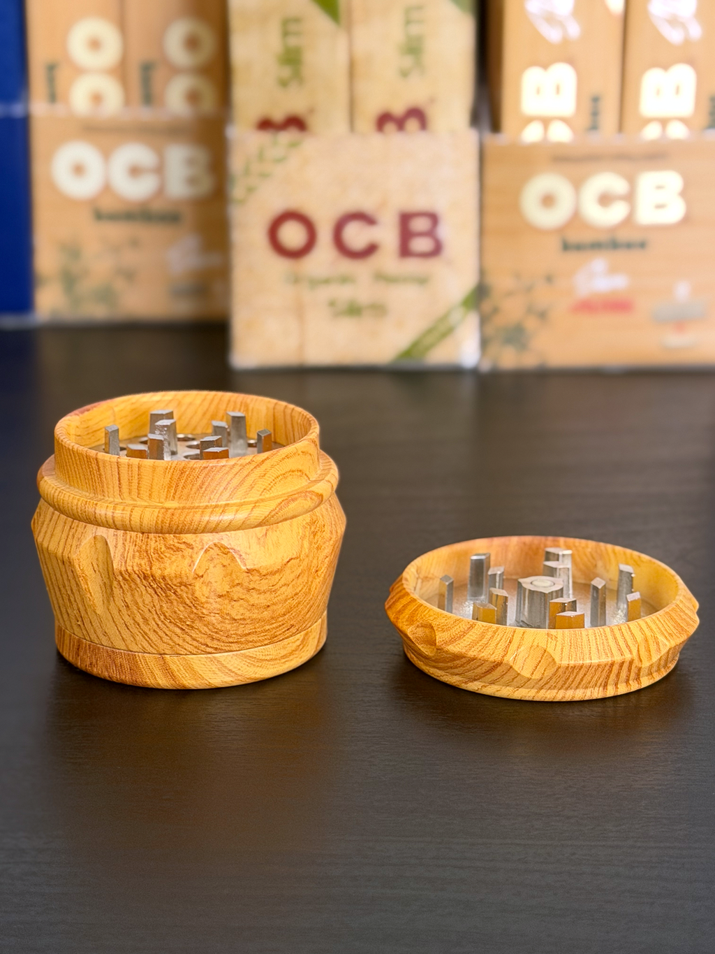 Grinder Barril Natural 4 Piezas | 45 mm