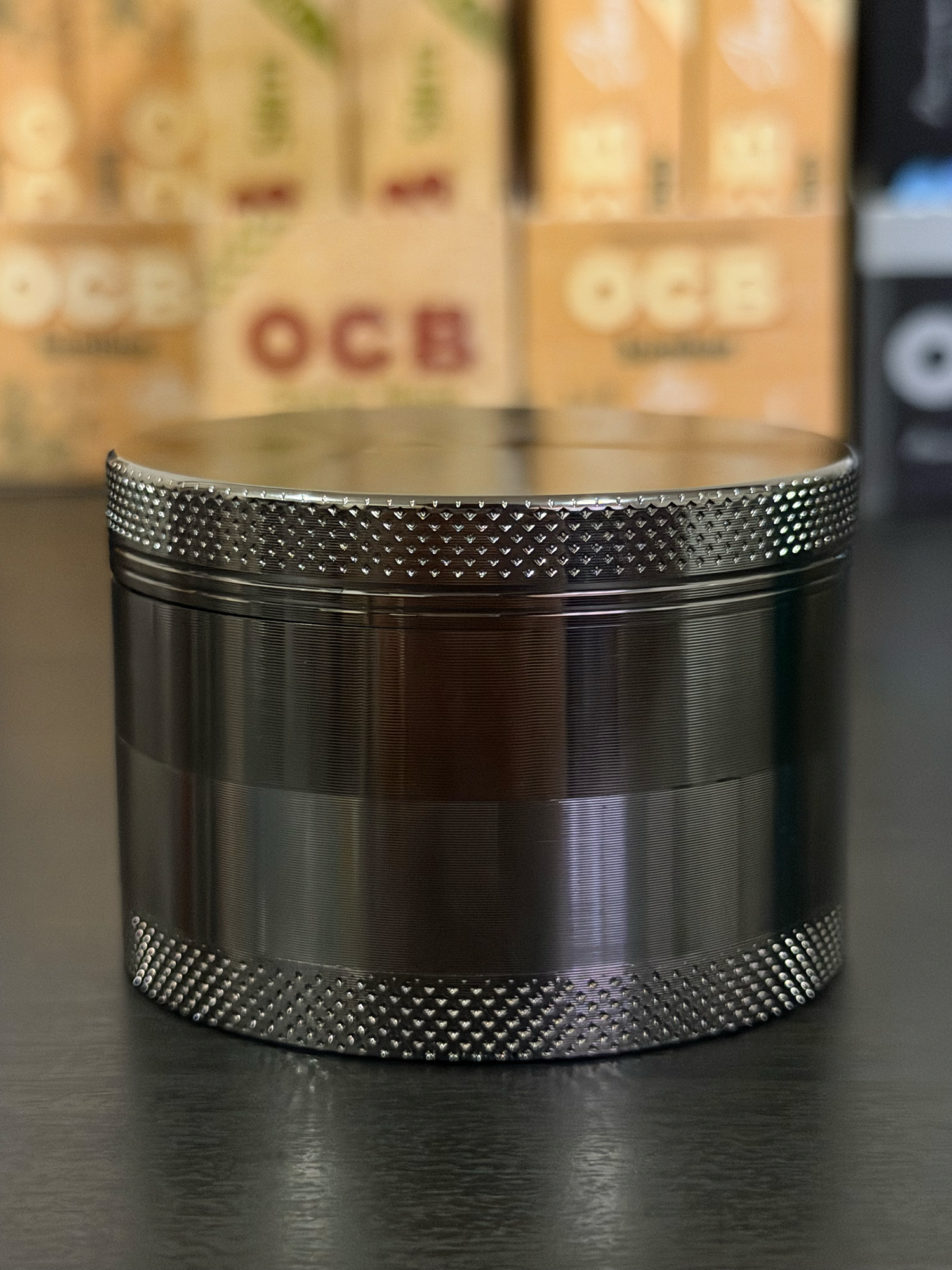Grinder Aluminio Grafito 4 Piezas | 62 mm