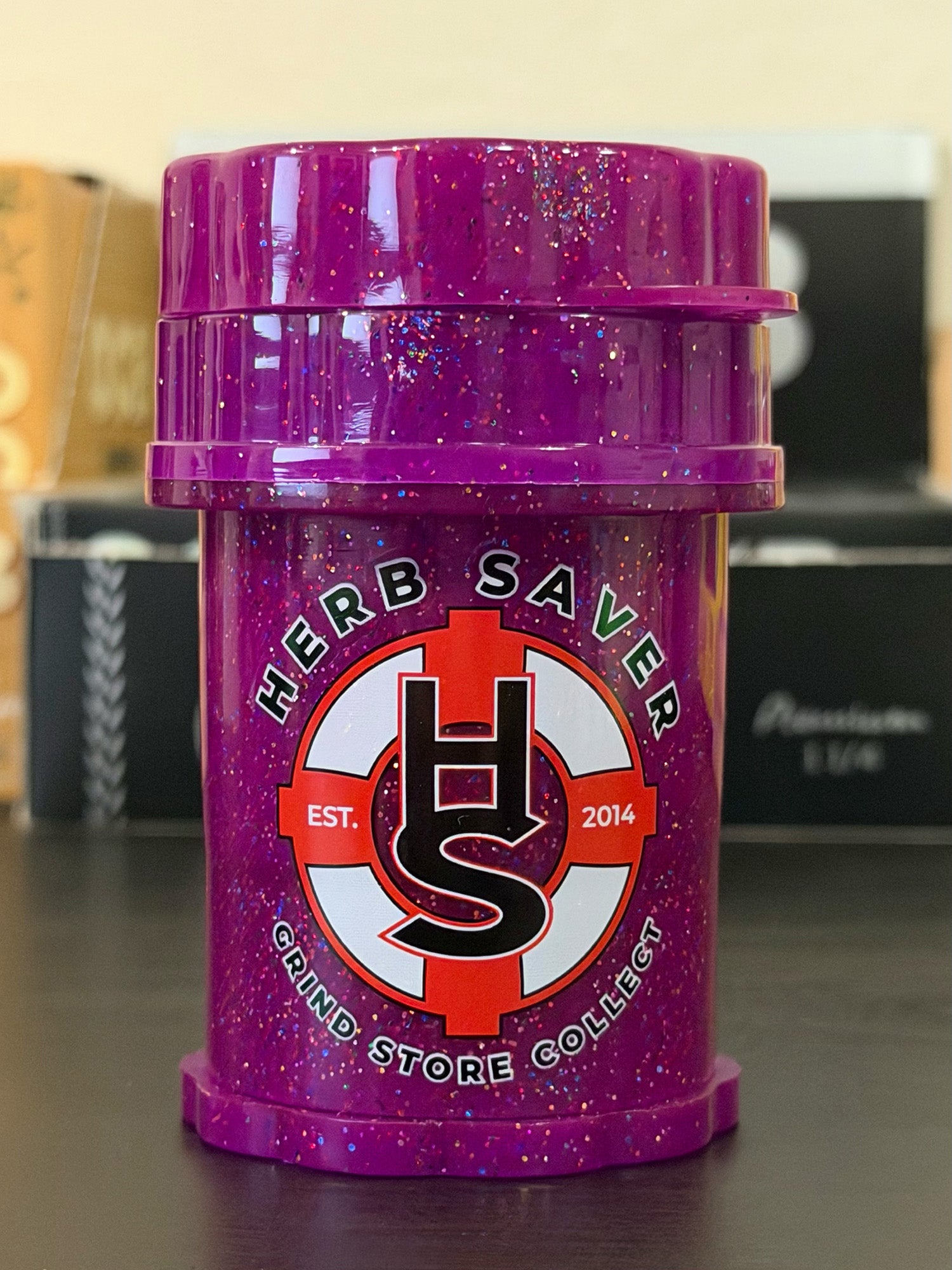 Herb Saver Contenedor con Grinder Integrado