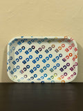 OCB Charola Metálica Multicolor | 29 x 19 cm