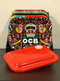 OCB Charola Metálica Hermética Edición Limitada | 14 x 19 cm