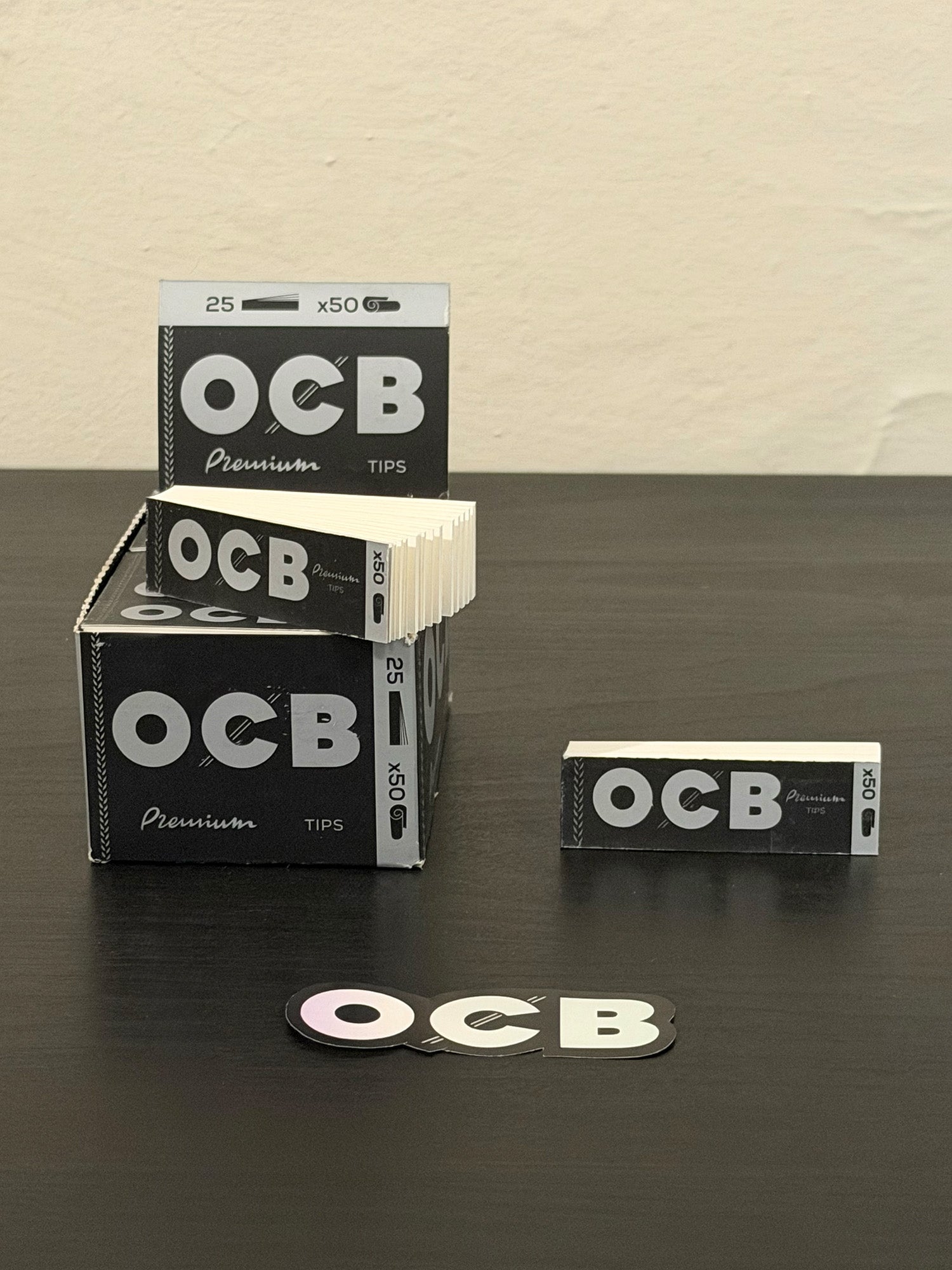 OCB Premium Filter Tips | 50 piezas