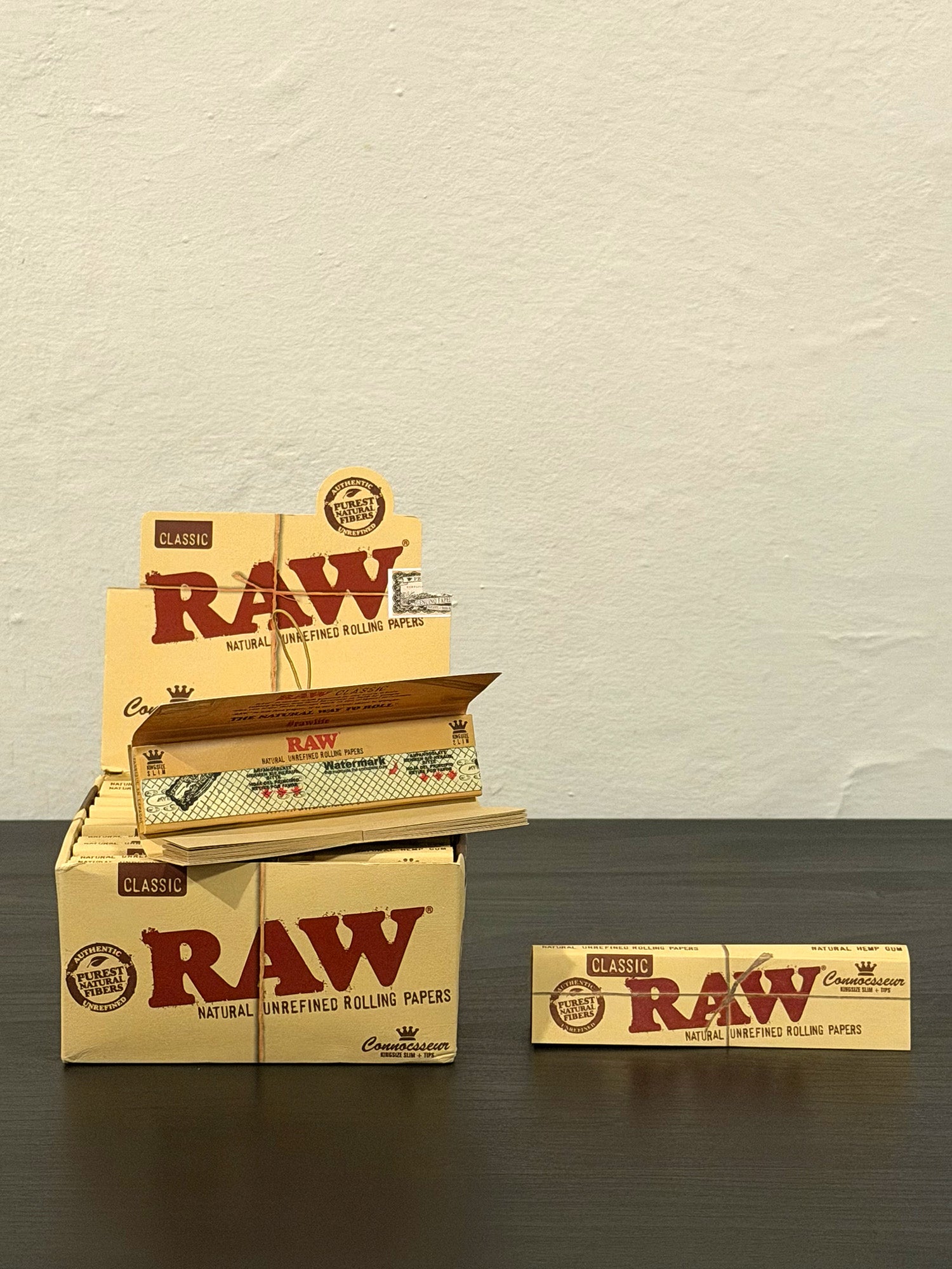 RAW Connoisseur King Size Slim + Filtros