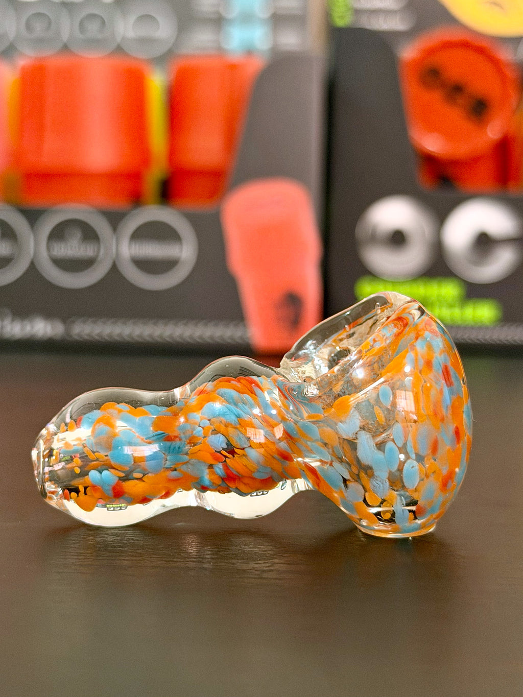 Confetti Blue & Orange mix