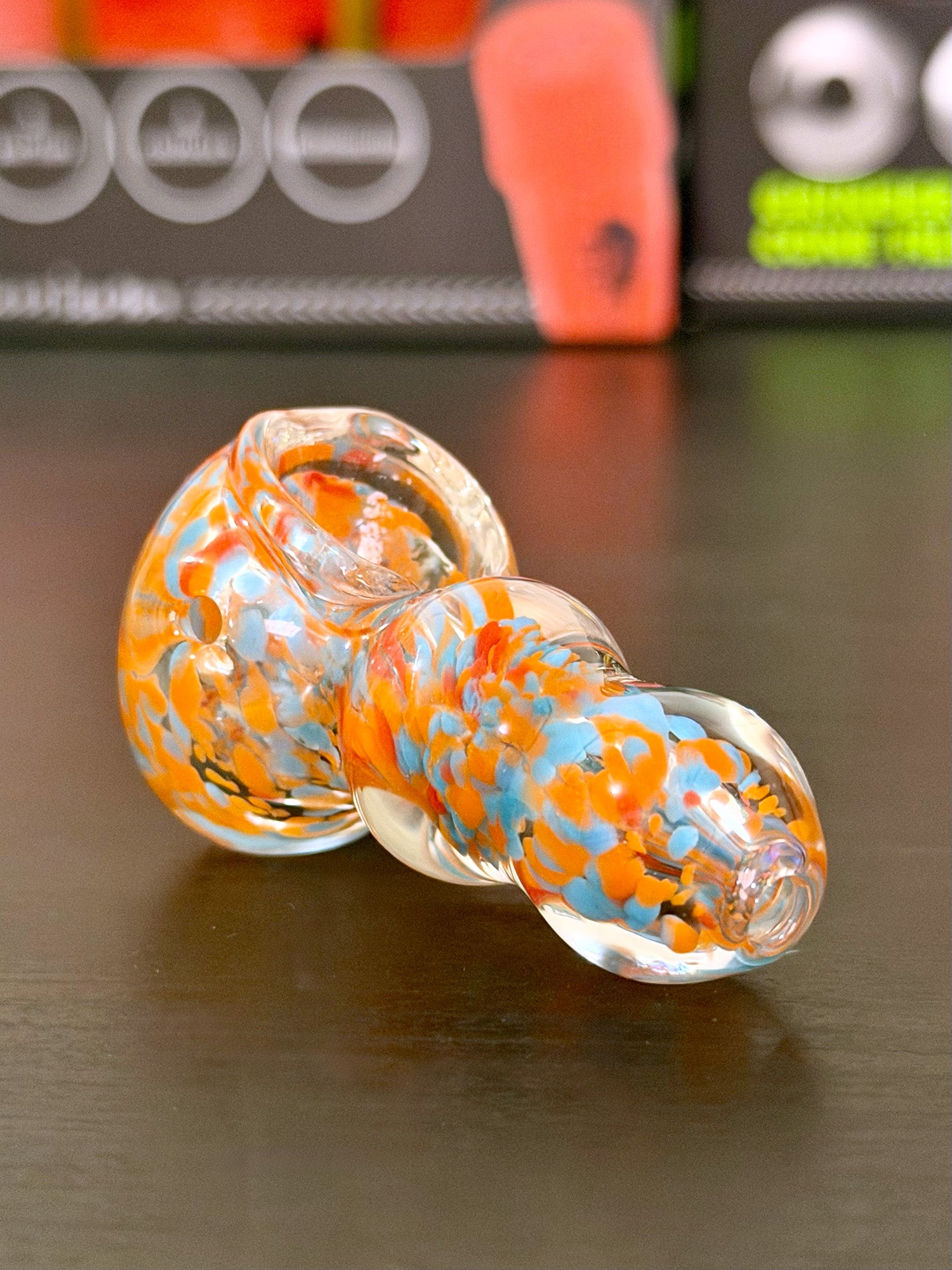 Confetti Blue & Orange mix
