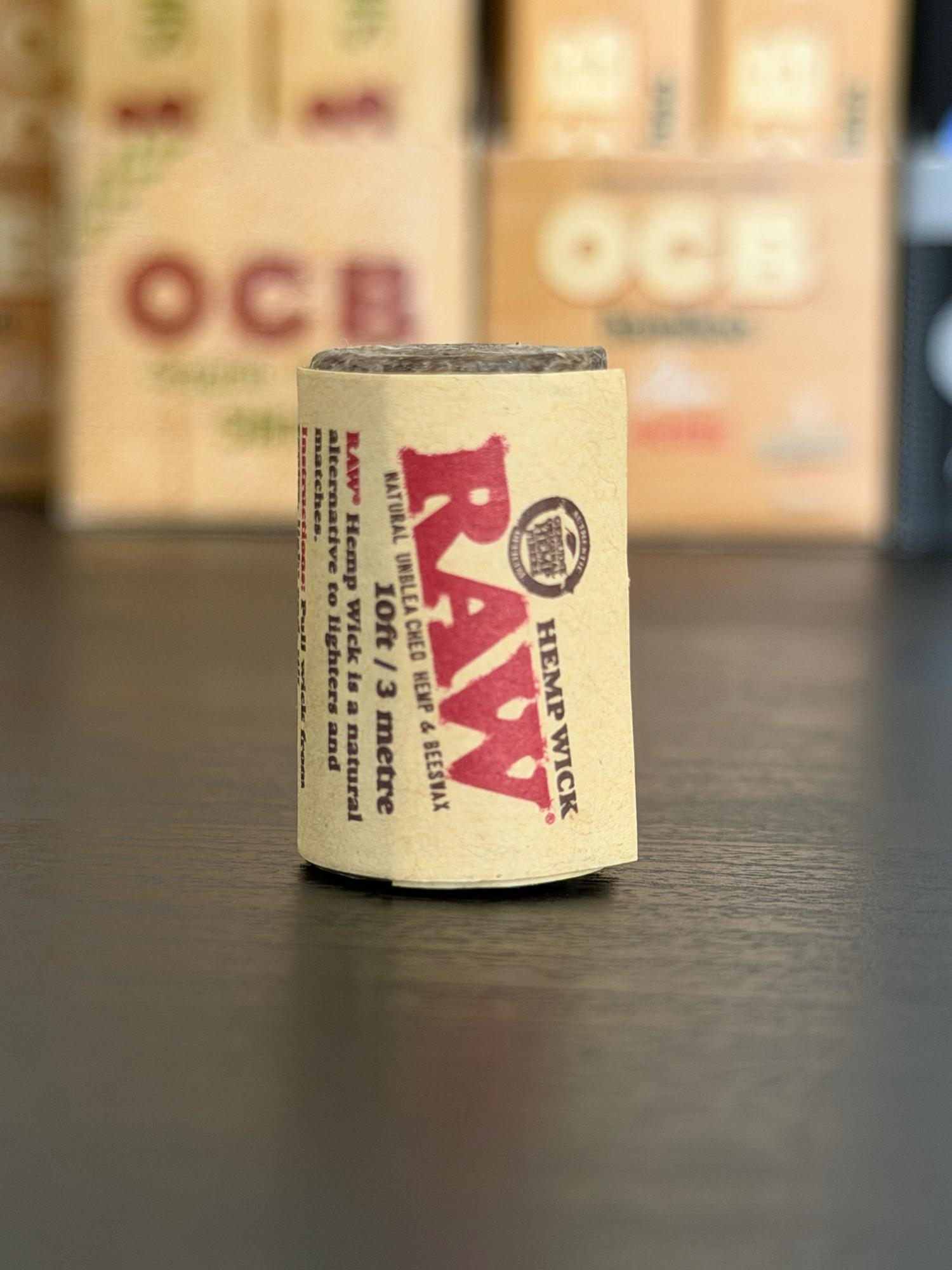 RAW Mecha de Cáñamo Natural | 3 m
