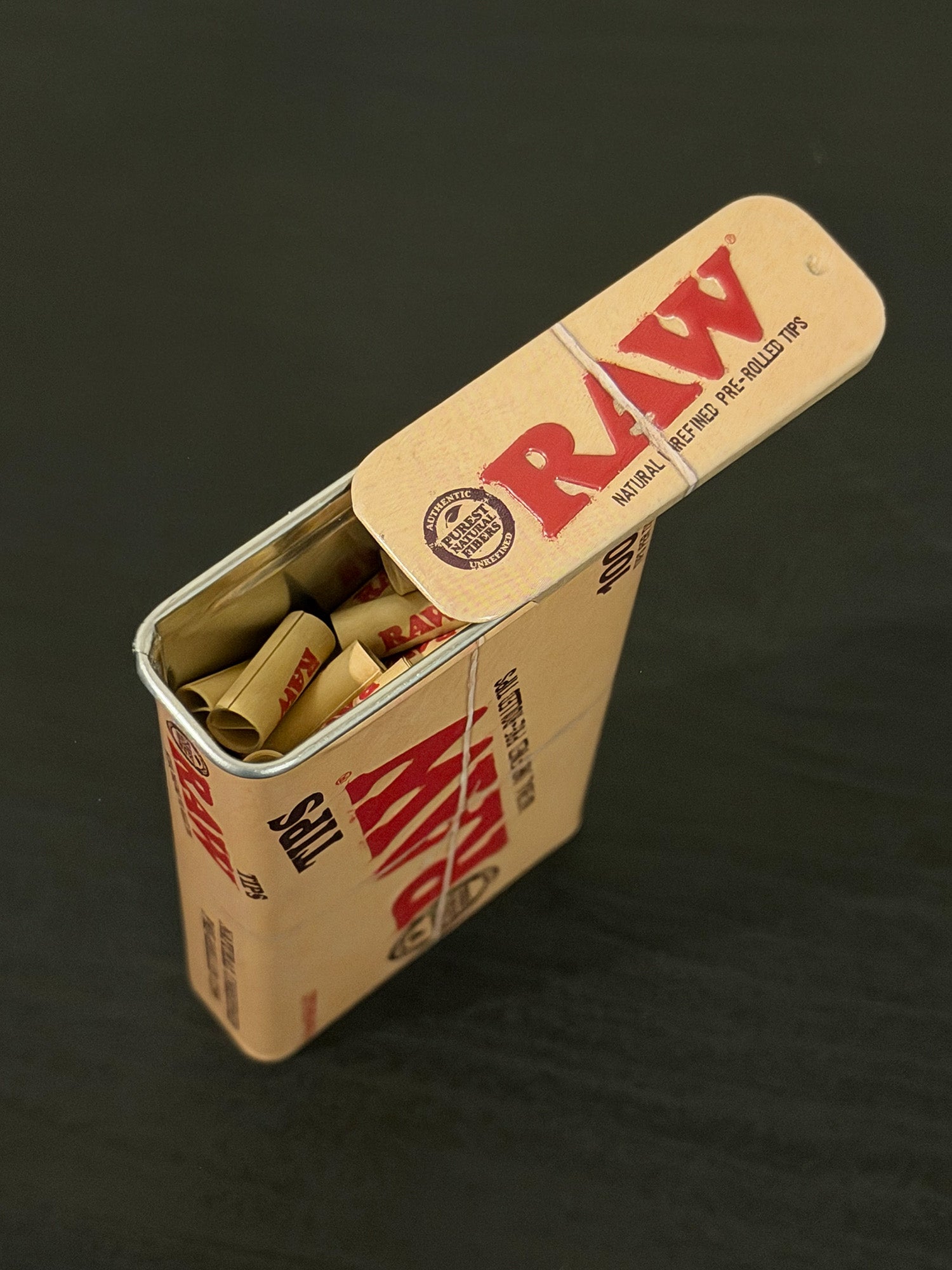RAW Pre-rolled Tips | 100 piezas