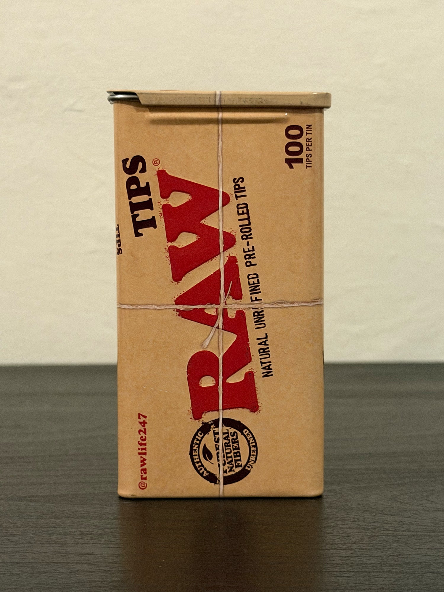 RAW Pre-rolled Tips | 100 piezas