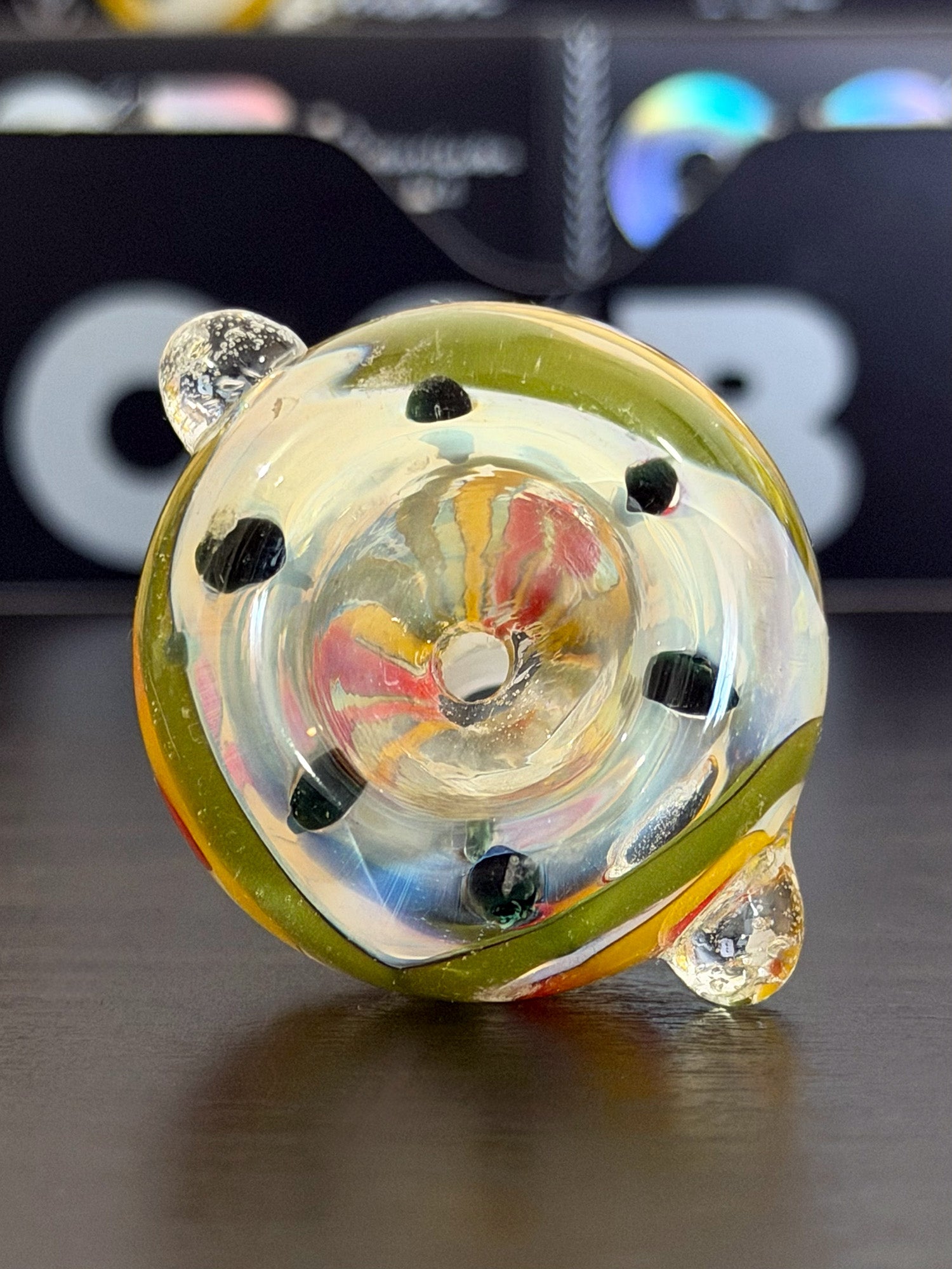 Rasta Hypnotic Bowl | 14 mm