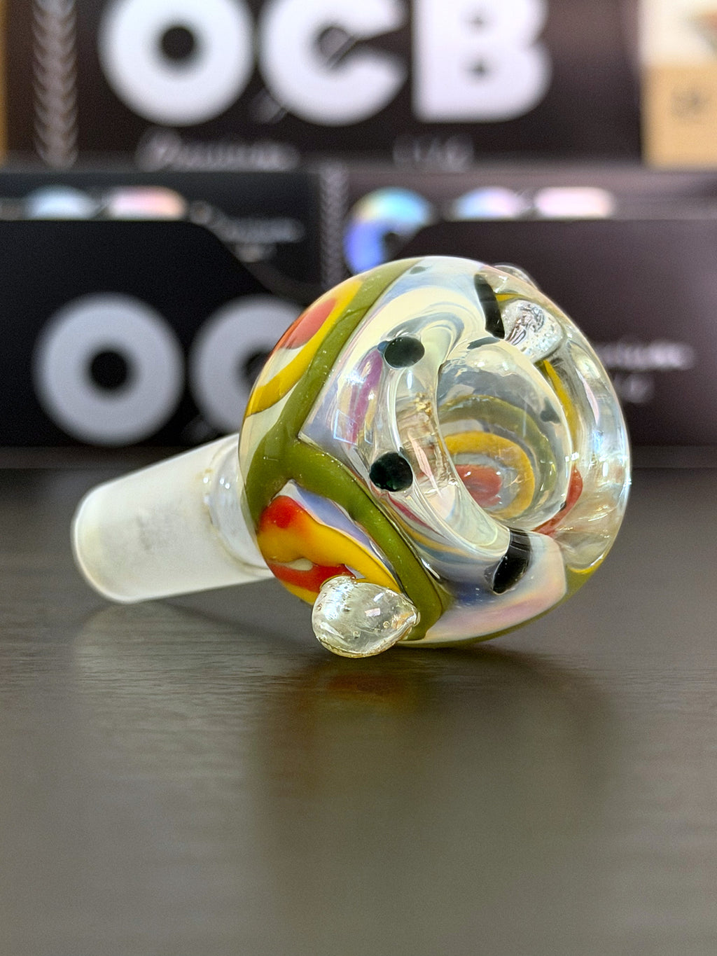 Rasta Hypnotic Bowl | 14 mm